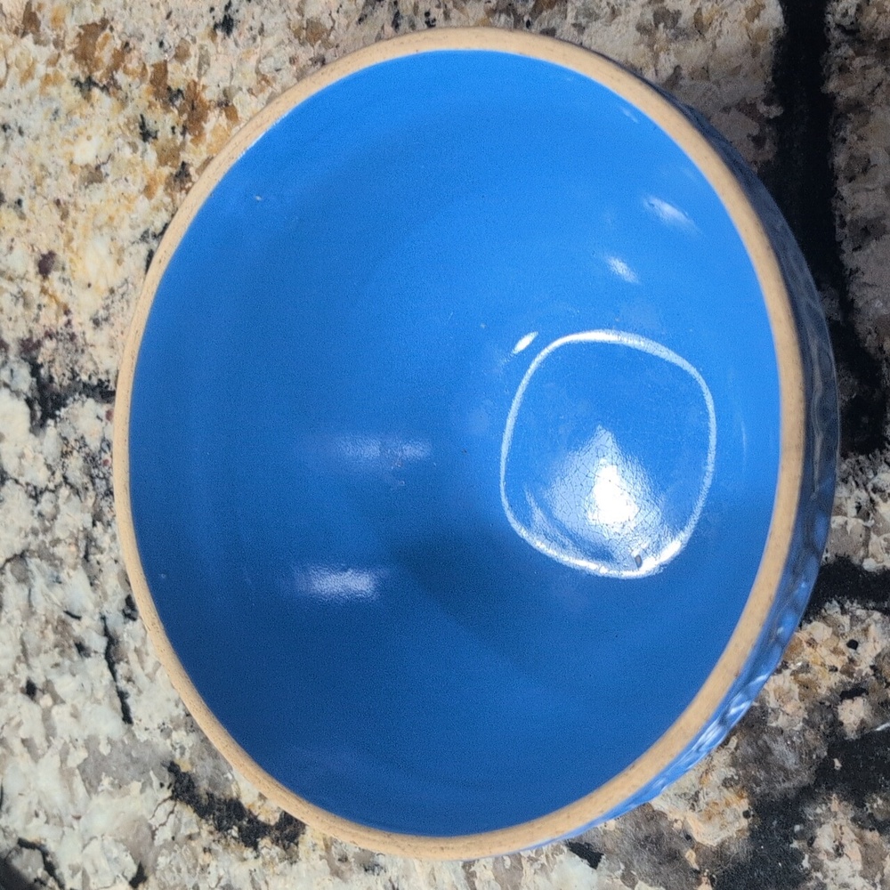 Vintage  Blue Bowl - Picture 3 of 5
